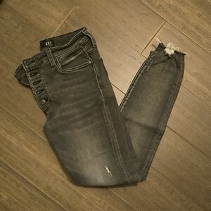 Kut from the Kloth Women's Dark Gray Skinny Jeans
